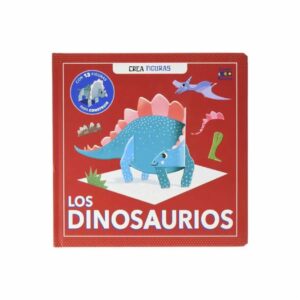 Libro Los Dinosaurios Crea Figuras SUSAETA 10 Páginas