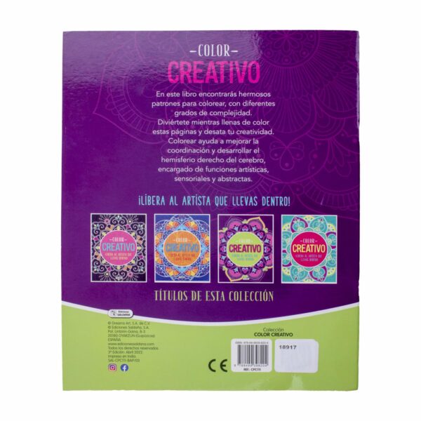 Libro Color Creativo EDICIONES SALDAÑA 24 Páginas - Imagen 2