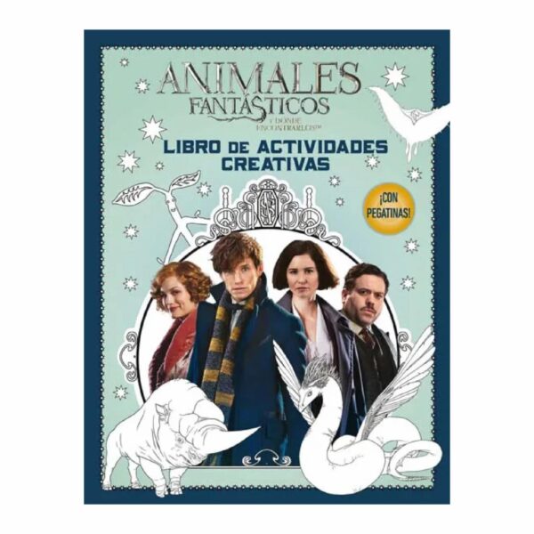 Libro Animales Fantásticos Libro De Actividades Creativas PLANETA JUNIOR 56 Páginas