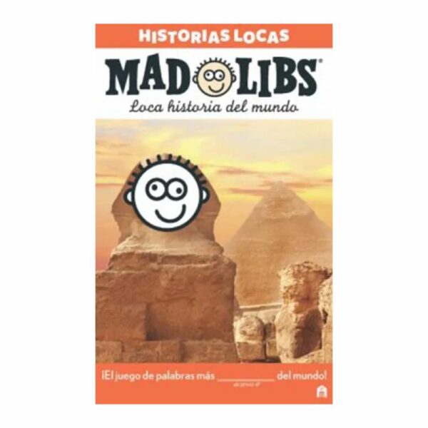 Libro Mad Libs Loca Historia Del Mundo EDITORIAL ALMA 40 Páginas