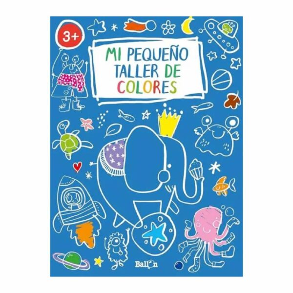 Libro Pequeno Taller Color Azul BALLON 25 Páginas