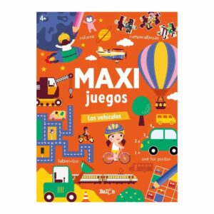 Libros Maxi Juegos Los Vehículos BALLON 11 Páginas