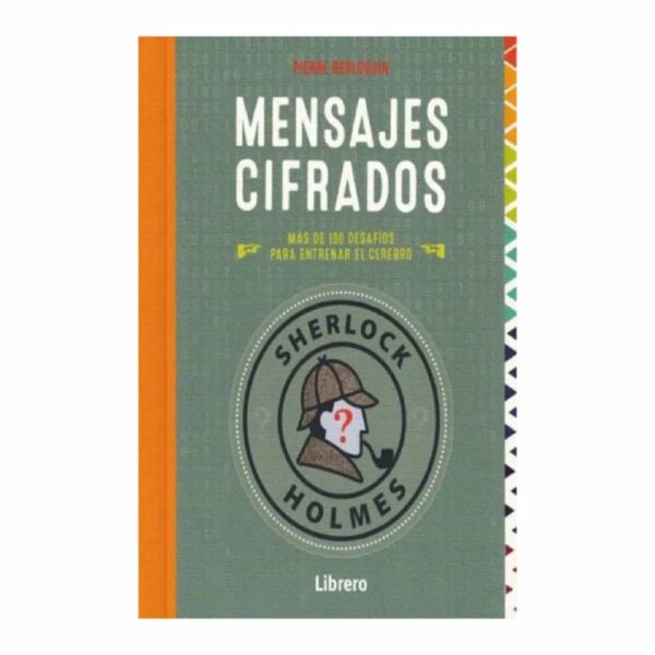 Libro Sherlock Holmes Mensajes Cifrados LIBRERO 128 Páginas