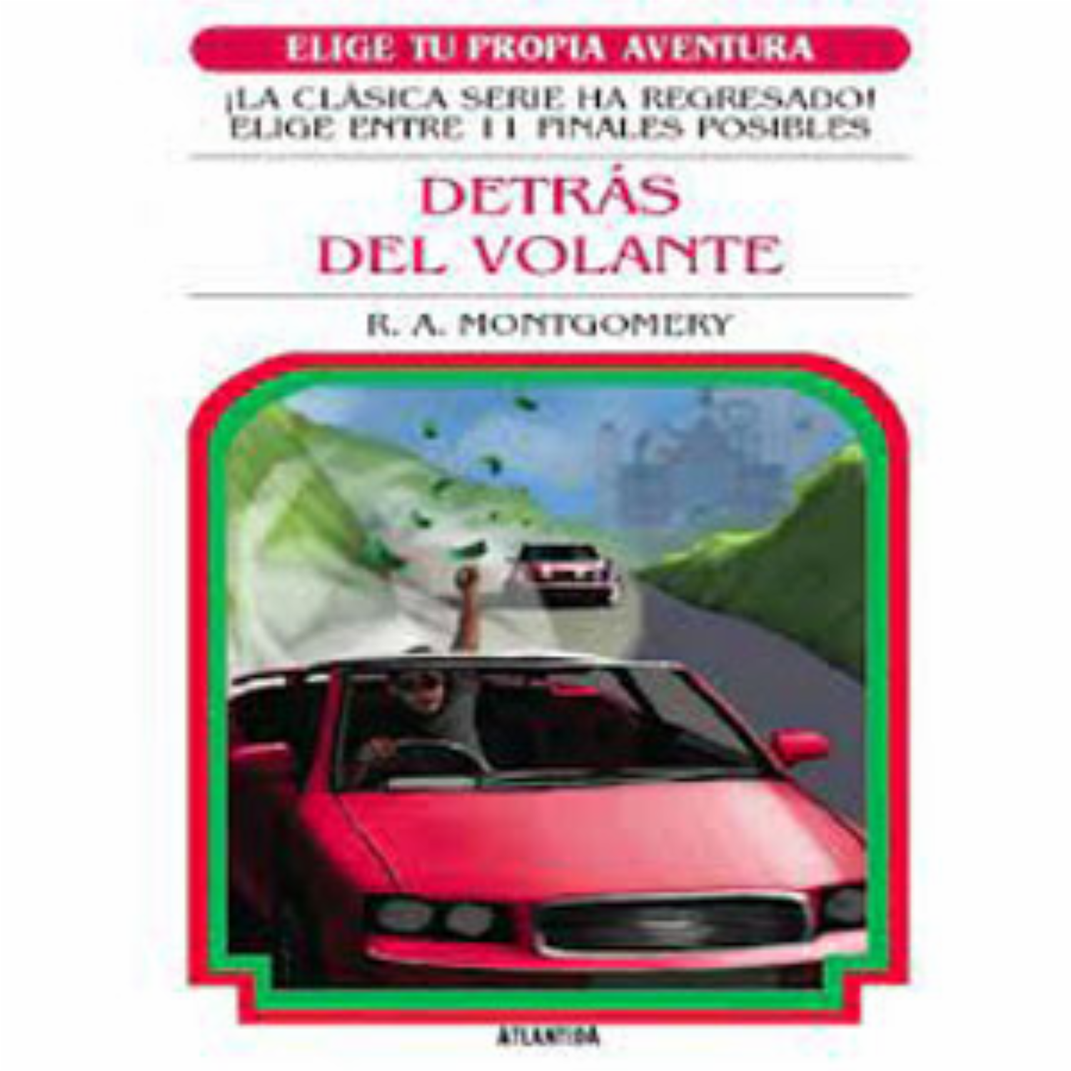 Libro Detrás Del Volante ATLANTIDA 338 Páginas