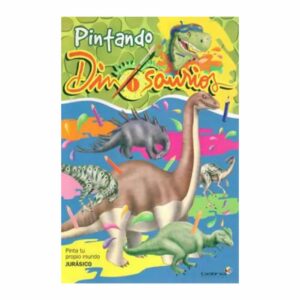 Libro Pintando Dinosaurios BETINA EDITORIAL 23 Páginas