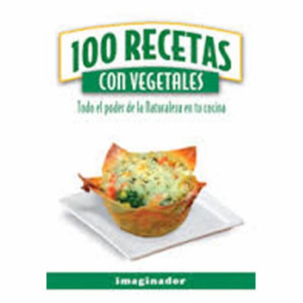 Libro 100 Recetas Con Vegetales MR.BOOKS 96 Páginas