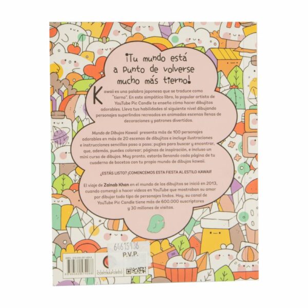 Libro Infantil Mini Mundo De Dibujos Kawaii MR.BOOKS 144 Páginas
