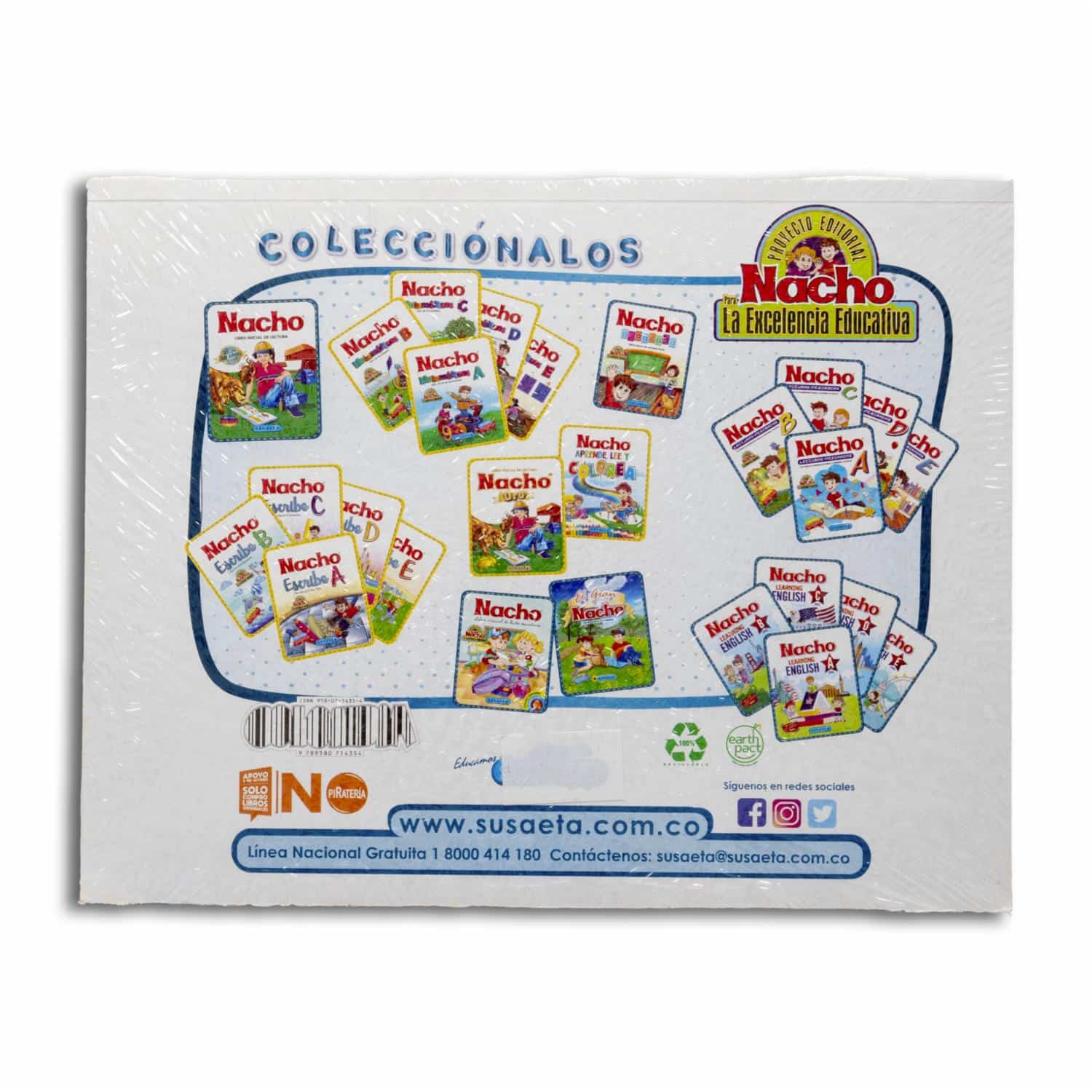 Libro Nacho Dibuja LATINBOOKS 46 Páginas - Imagen 2