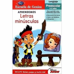 Escuela De Genios Aprendemos Letras Minu Disney PLANETA JUNIOR 32 Páginas