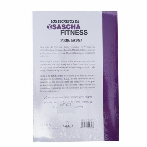 Libro Los Secretos De Sascha Fitness PLANETA 263 Páginas - Imagen 2