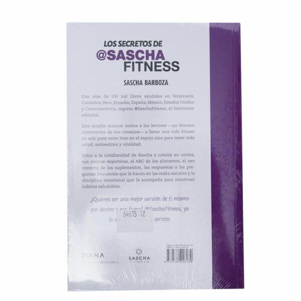 Libro Los Secretos De Sascha Fitness PLANETA 263 Páginas - Imagen 2