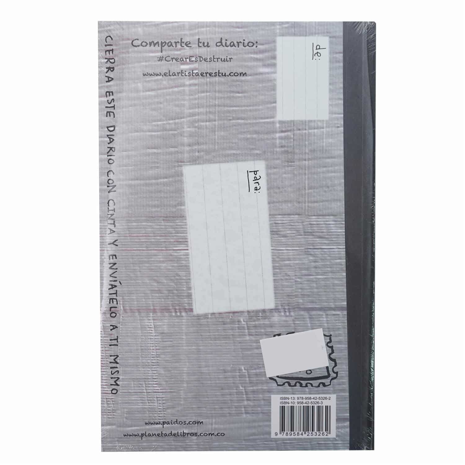 Destroza Este Diario Keri Smith PAIDÓS 224 Páginas - Imagen 2