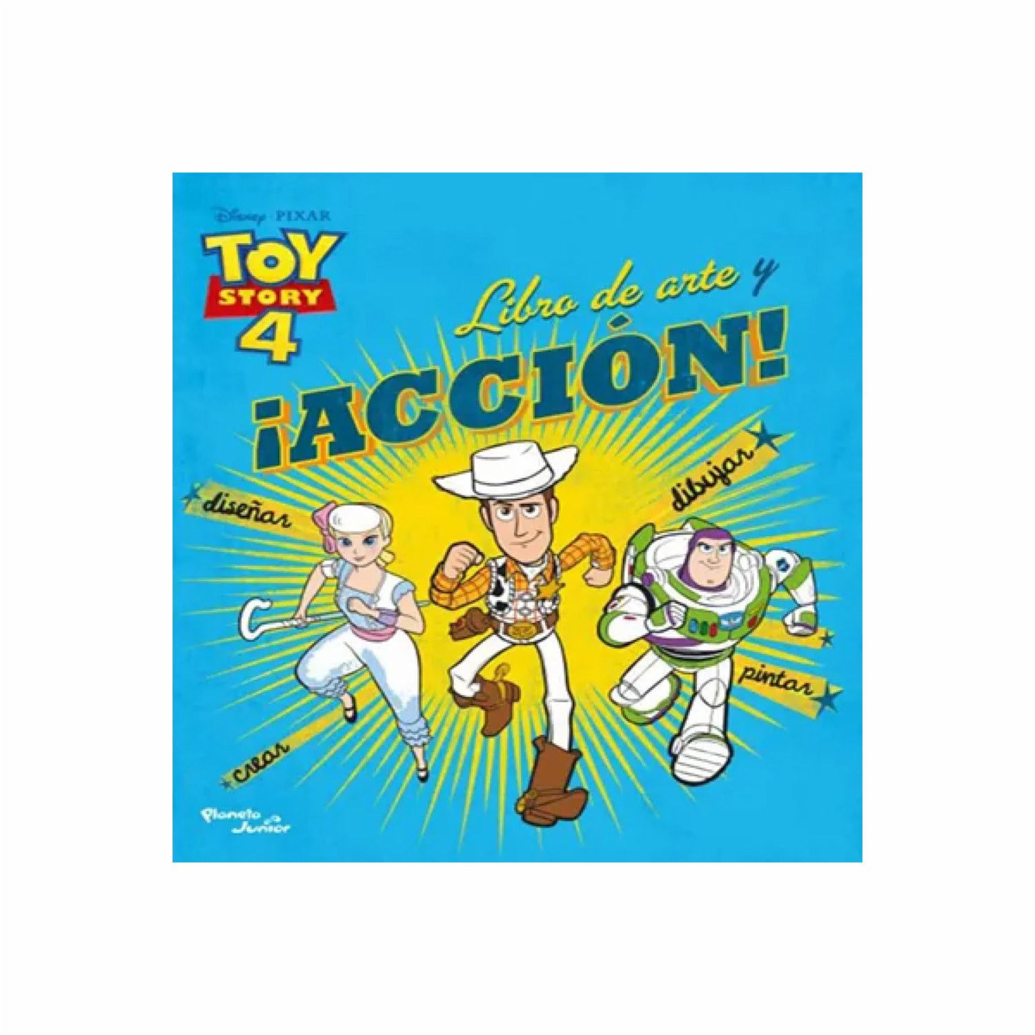 Toy Story 4 Libro De Arte Y Acción Disney 3J EDITORES 96 Páginas - Imagen 2