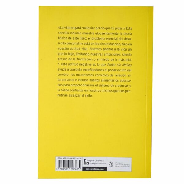 Poder Sin Limites Anthony Robbins MR.BOOKS 480 Páginas - Imagen 2