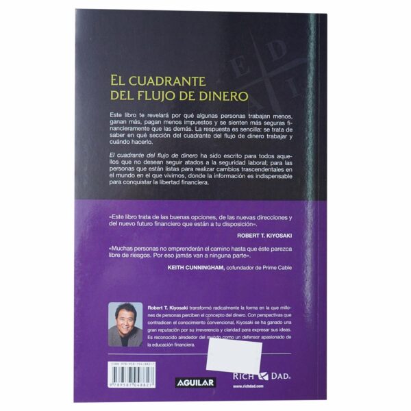 Libro El Cuadrante Del Flujo De Dinero AGUILAR 351 Páginas - Imagen 2