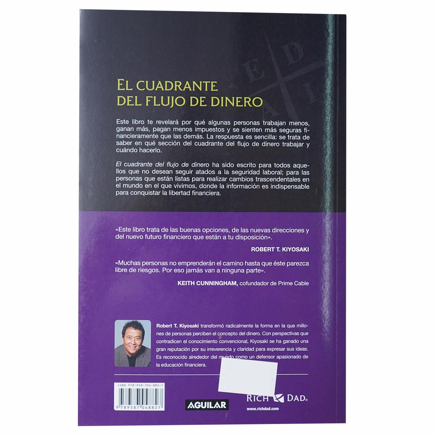 Libro El Cuadrante Del Flujo De Dinero AGUILAR 351 Páginas