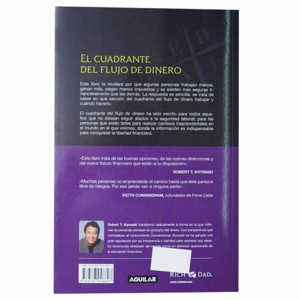 Libro El Cuadrante Del Flujo De Dinero AGUILAR 351 Páginas - Imagen 2