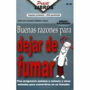 Buenas Razones Para Dekar De Fumar Maria del Rosario Herrera MR.BOOKS 64 Páginas