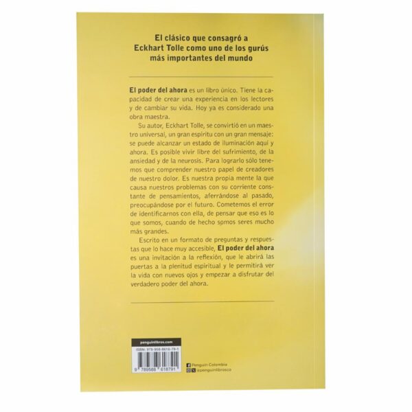 El Poder Del Ahora Eckhart Tolle MR.BOOKS 256 Páginas - Imagen 2