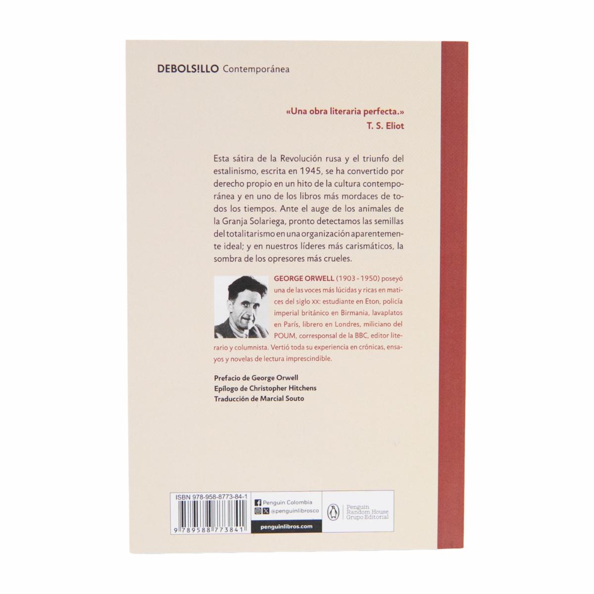 Rebelión En La Granja George Orwell MR.BOOKS 139 Páginas