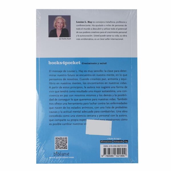 Usted Puede Sanar Su Vida L. Hay Louise BOOKS4POCKET 250 Páginas - Imagen 2