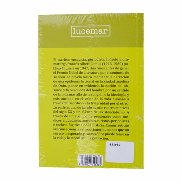 Libro La Peste PLUTON EDICIONES 283 Páginas - Imagen 2