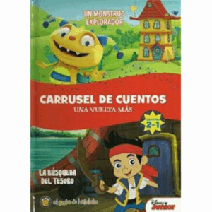 Libro Carrusel De Cuentos Mostruo Explorado DISNEY PIXAR 32 Páginas