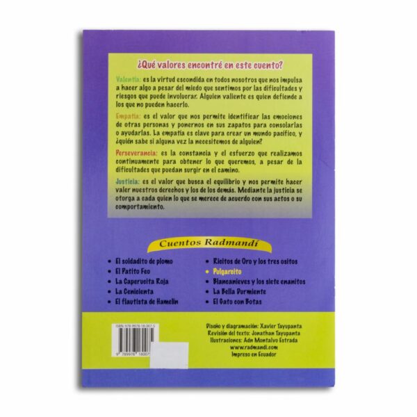 Libro Pulgarcito RADMANDÍ A5 - Imagen 2