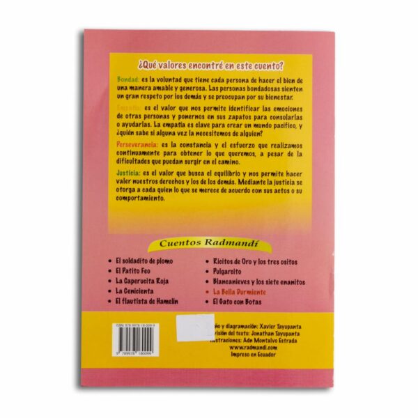 Libro La Bella Durmiente RADMANDÍ A5 - Imagen 2
