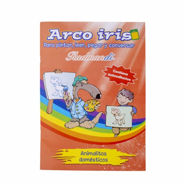 Libro Animalitos Domésticos Arco Iris TERCER MILENIO 12 Páginas