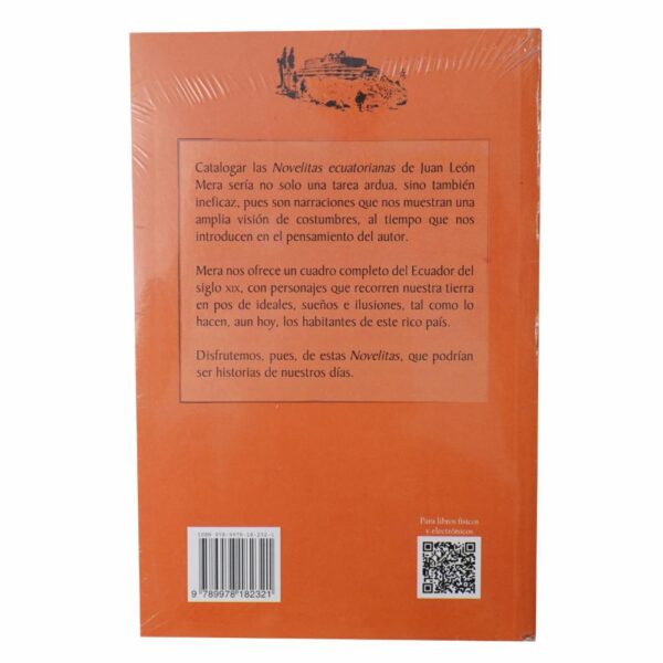 Novelitas Ecuatorianas Juan León Mera ARIEL 218 Páginas - Imagen 2