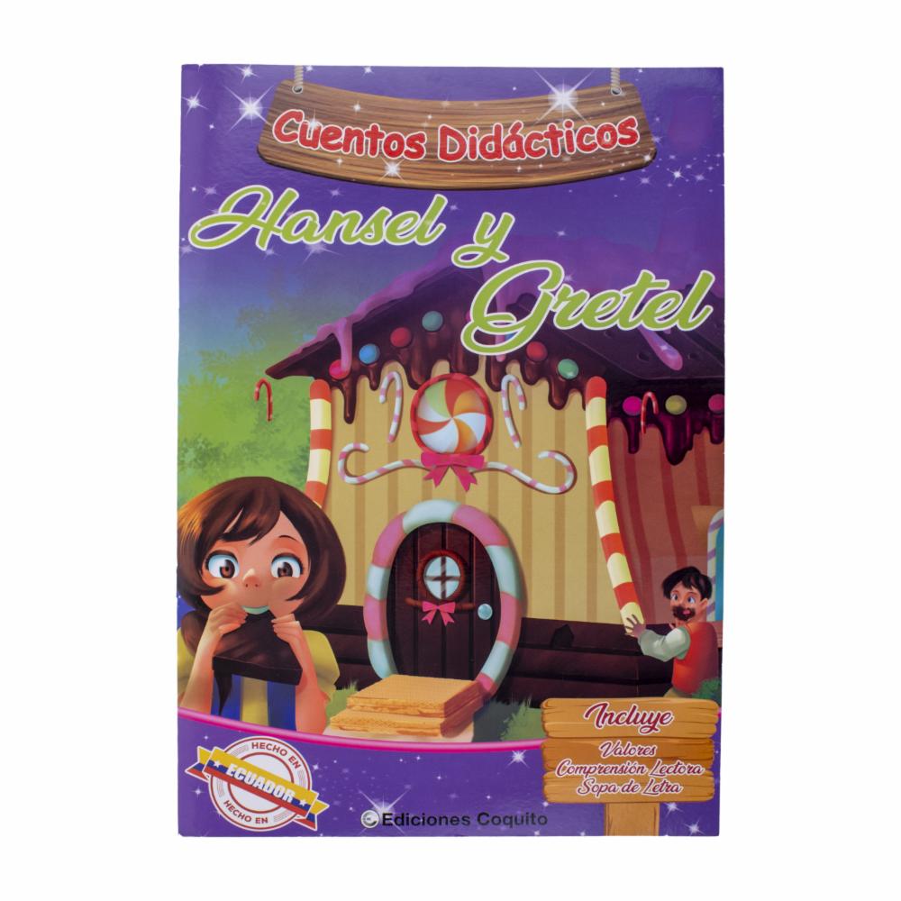 Libro Hansel Y Gretel COQUITO 18 Páginas Megamaxi