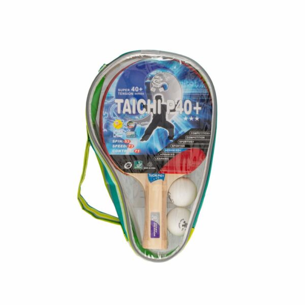 Set De Raquetas Y 2 Pelotas De Ping Pong DRAGON X 4 Uds