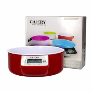 Balanza Cocina Digital Plateada CAMRY Unidad