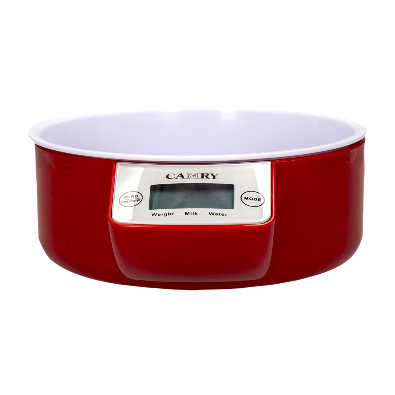 Balanza Cocina Digital Plateada CAMRY Unidad
