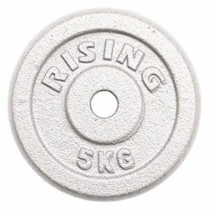 Pesa De Acero En Forma Disco RISING 5 Kg