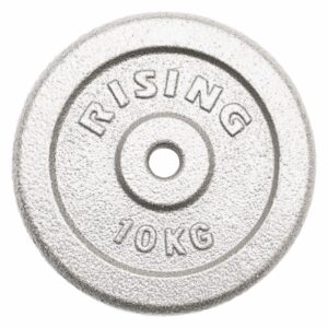 Pesa De Acero En Forma Disco RISING 10 Kg