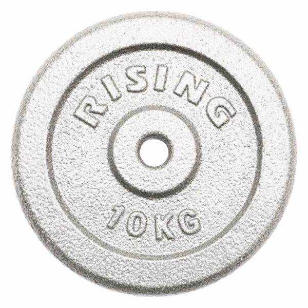Pesa De Acero En Forma Disco RISING 10 Kg