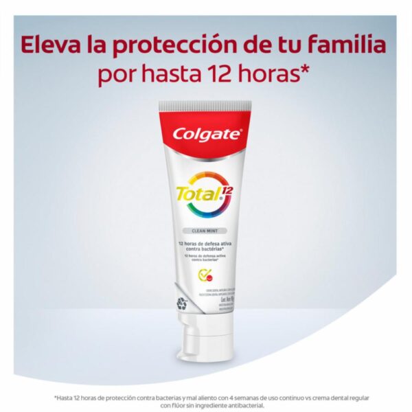 Crema Dental Total 12 Clean Mint COLGATE 75 Ml - Imagen 2