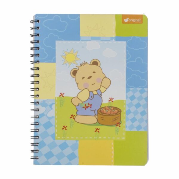 Cuaderno Universitario Cuadros ORIGINAL 100 Hojas