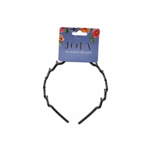 Diadema Con Peine Negro HAIR WITH FLAIR LonGitud Perfecta