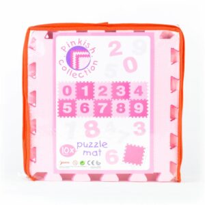 Alfombra Espuma Rosada SUN TA TOYS SDN.BHD. Incluye 10 Piezas