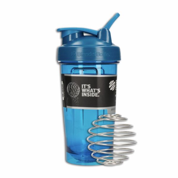 Botella Deportiva Con Shaker Color Azul BLENDER Unidad