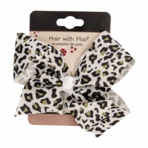 Lazo Para Cabello Animal Print HAIR WITH FLAIR Unidad