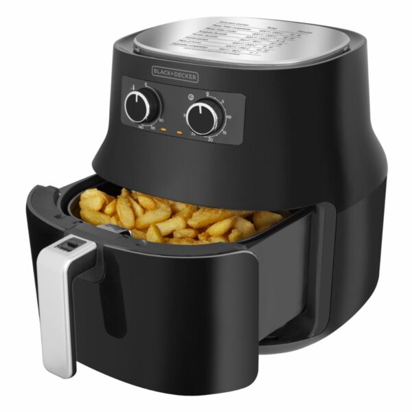 Air Fryer 400 Watts Manual HF3003B BLACK & DECKER 3,5 Litros - Imagen 2
