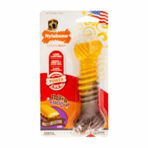 Juguete Para Perro Hueso Sabor Cheese Steak NYLABONE 1.00u