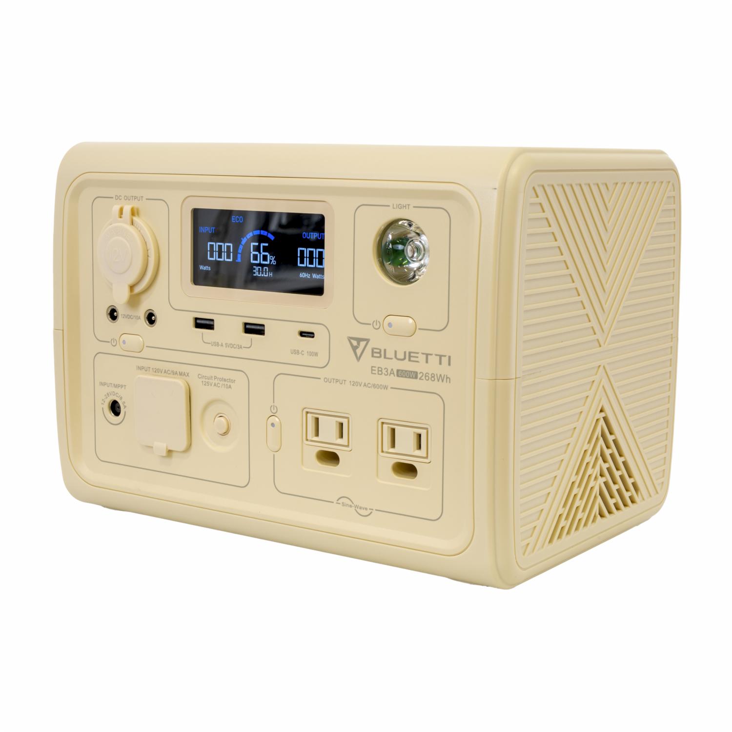 Estación De Poder Portable 268Wh BLUETTI 600 W