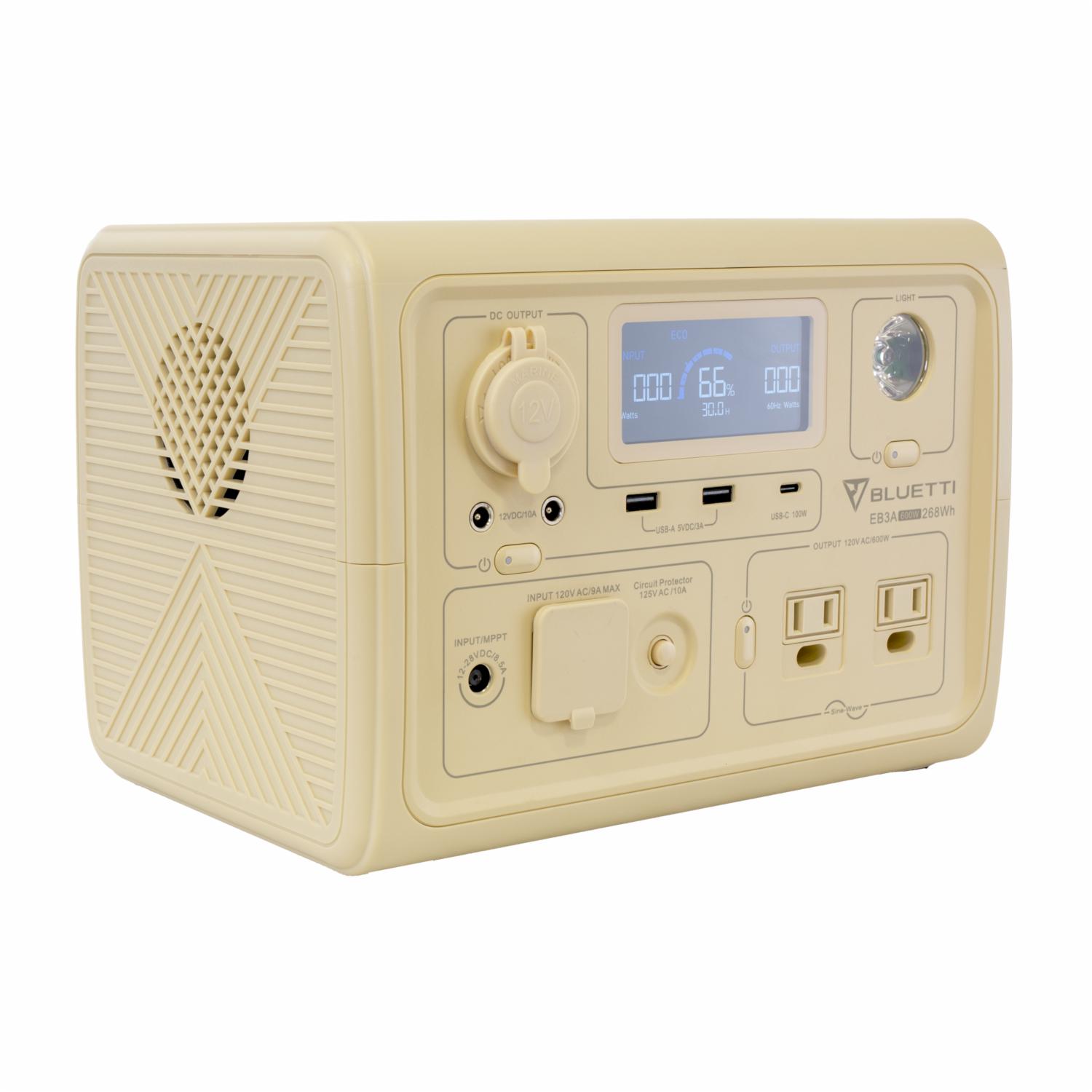 Estación De Poder Portable 268Wh BLUETTI 600 W