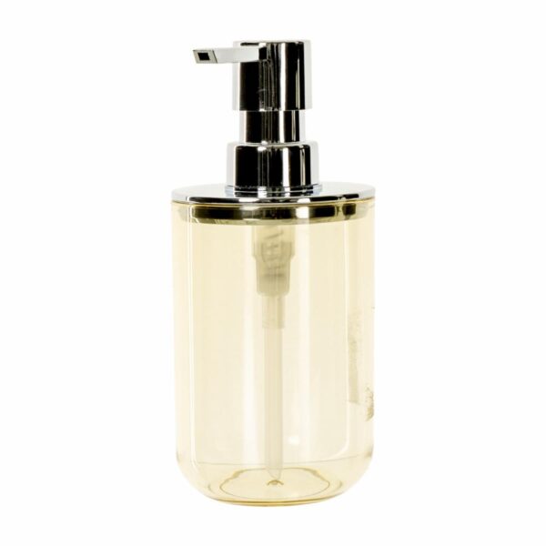 Dispensador De Jabón Liquido Transparente Beige FREE HOME 1 Pieza
