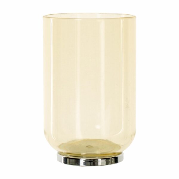 Porta Cepillos Transparente Beige FREE HOME 1 Pieza
